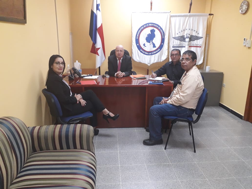 Lee más sobre el artículo Reunión con el gobernador de la provincia de Veraguas