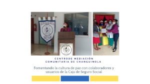 Lee más sobre el artículo Jornada de sensibilización por el Centro de Mediación Comunitaria de Changuinola