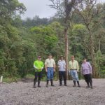 Gira de medición topográfica y verificación de los puntos de terreno del Proyecto Ambiental denominado “Bosque protector de Chorro Blanco”