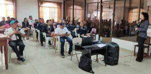 Lee más sobre el artículo Capacitación sobre los procesos de desalojos y lanzamientos por intruso con los jueces de paz del distrito de Chiriquí Grande, provincia de Bocas del Toro