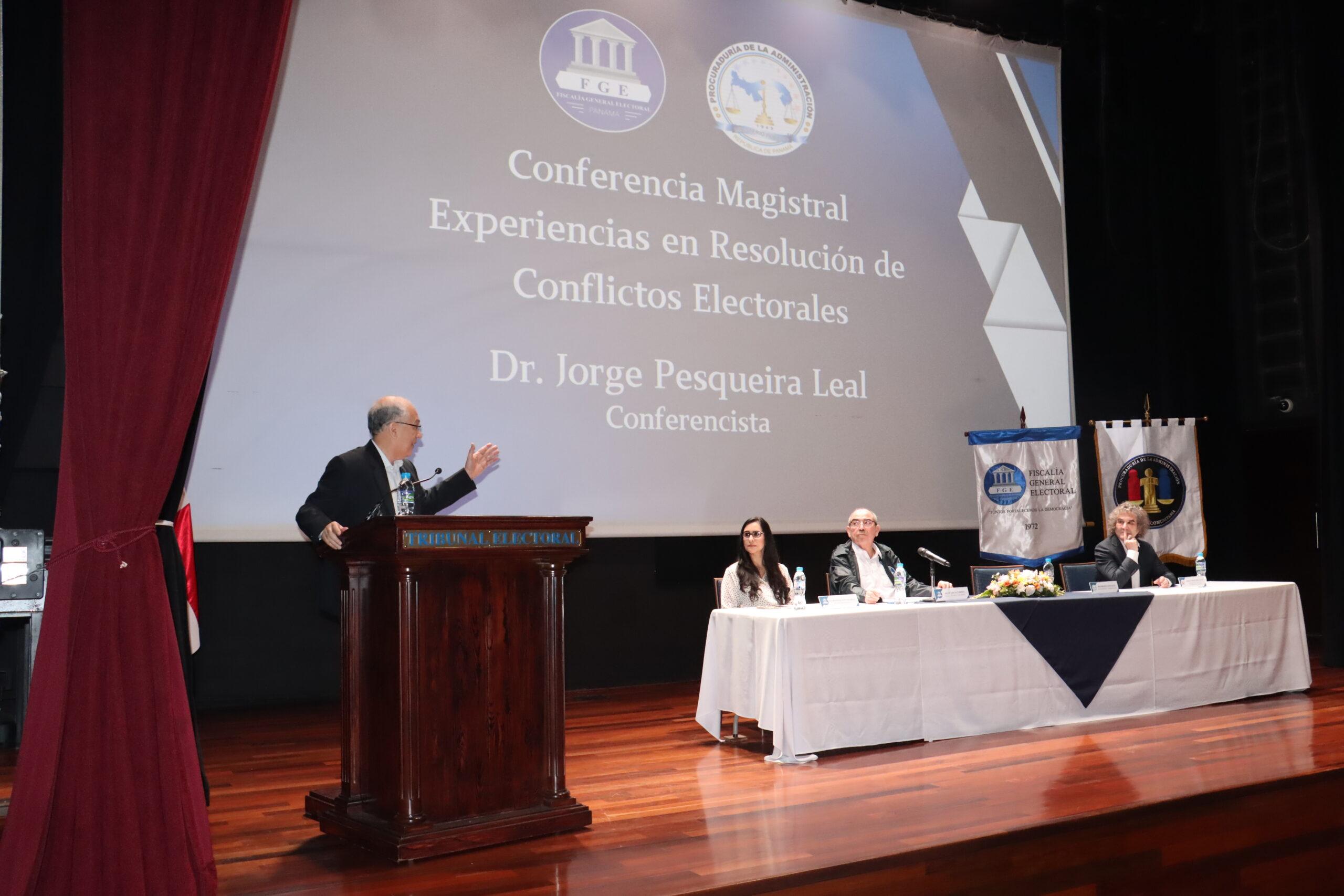 Lee más sobre el artículo Primera Conferencia Magistral: Experiencias en Resolución de Conflictos Electorales