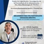AUTORIDADES LOCALES SE CAPACITAN SOBRE LA PARTICIPACIÓN CIUDADANA EFECTIVA