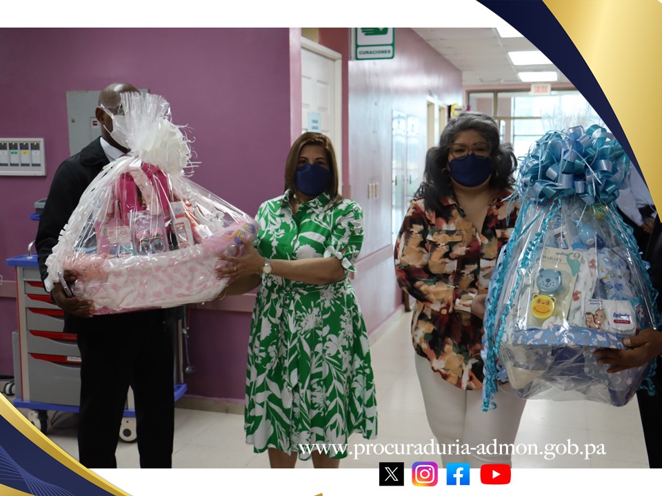 Lee más sobre el artículo PROCURADURÍA DE LA ADMINISTRACIÓN CELEBRA SU 82.º ANIVERSARIO CON ENTREGA DE CANASTILLAS EN EL HOSPITAL SANTO TOMÁS