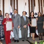 PROCURADORA GRETTEL VILLALAZ DE ALLEN, RECIBE LA MÁS ALTA DISTINCIÓN DEL COLEGIO NACIONAL DE ABOGADOS EN CEREMONIA DE TOMA DE POSESIÓN