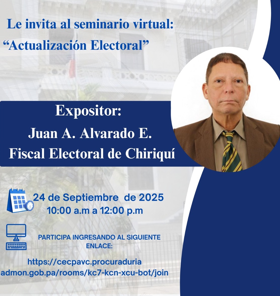 Lee más sobre el artículo FISCALÍA ELECTORAL ACTUALIZA A SERVIDORES PÚBLICOS SOBRE REFORMAS ELECTORALES EN PANAMÁ