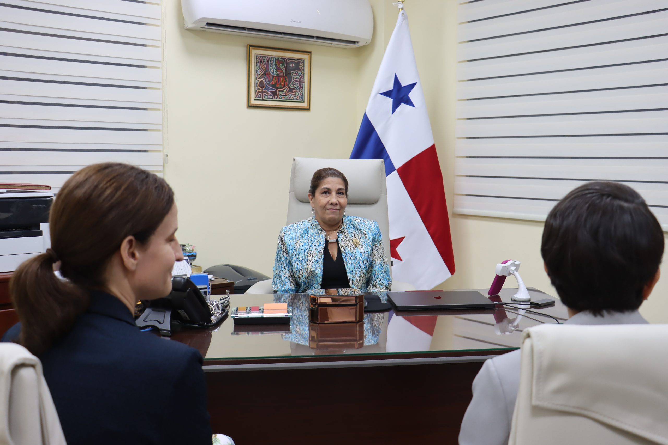 Lee más sobre el artículo REPRESENTANTE DEL PNUD EN PANAMÁ, ES RECIBIDA POR LA PROCURADORA DE LA ADMINISTRACIÓN