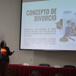 CONFERENCIA ABORDA LAS CAUSALES DEL DIVORCIO, SUS CLASES Y CONSECUENCIAS